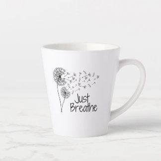 Just Breathe Latte Mug