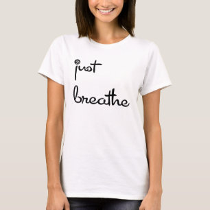 JUST BREATHE OM BLACK ~ Graphic Tee