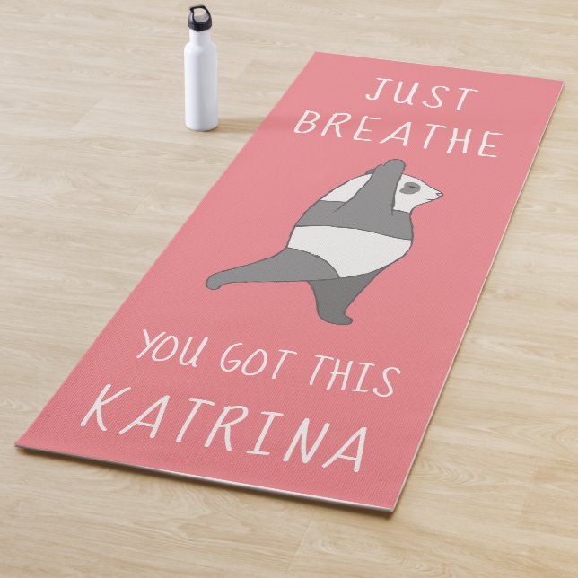 Just Breathe Panda Yoga Mat (In Situ)