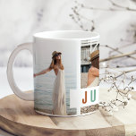 "Just Breathe" Photo Collage Gift  Coffee Mug<br><div class="desc">Find serenity in every sip with the "Just Breathe" Photo Collage Gift Coffee Mug. This elegant mug features the calming phrase "Just Breathe, " reminding you to pause and enjoy the little moments in life. Customise the mug with a collage of your favourite photos, creating a unique and personal keepsake....</div>