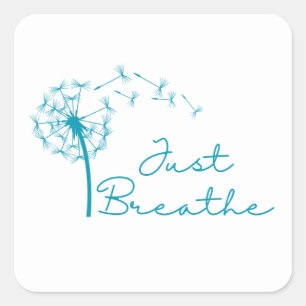 Just Breathe Sticker