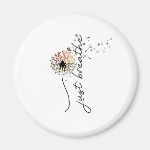 Just breathe sublimation magnet