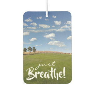 Just Breathe! Sunny Day Green Pastures Car Air Freshener