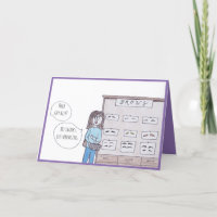 Just Browsing Birthday Card
