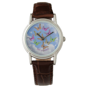 Just Butterflies Personalised Watch