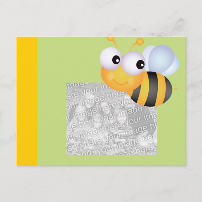 Just BUZZING BY Postcard (Front)