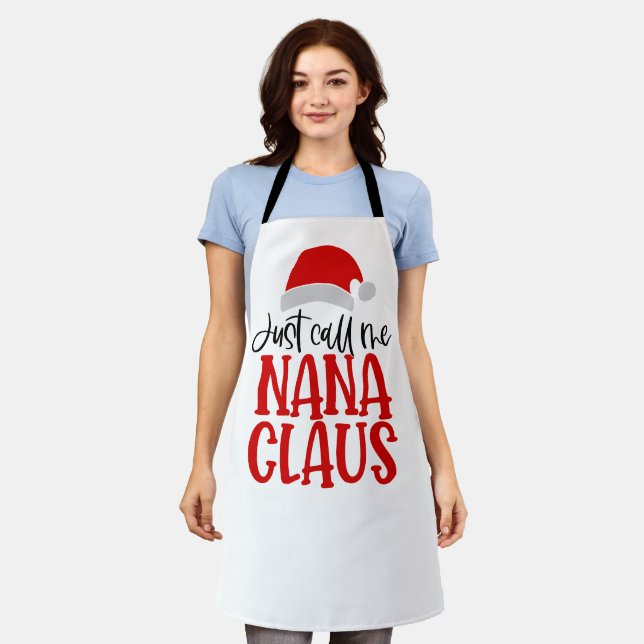 Just Call Me Nana Claus-56768 Apron (Worn)