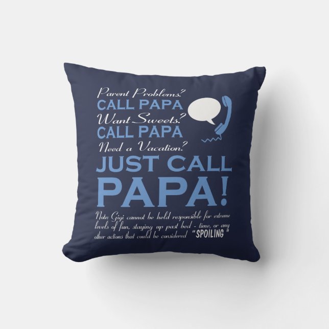 Just call Papa Cushion (Front)
