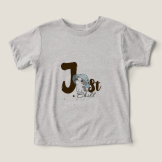 Just Chill Grey T-Shirt for Women – Relaxed