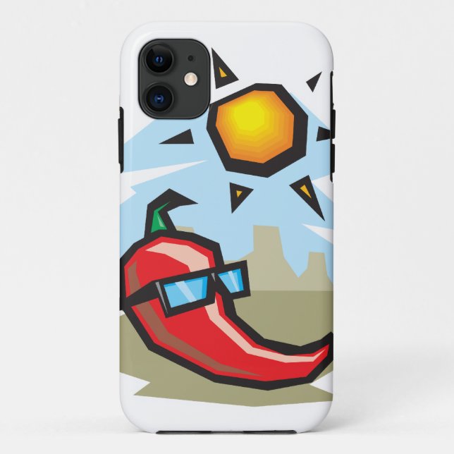 just chillin chilli pepper Case-Mate iPhone case (Back)