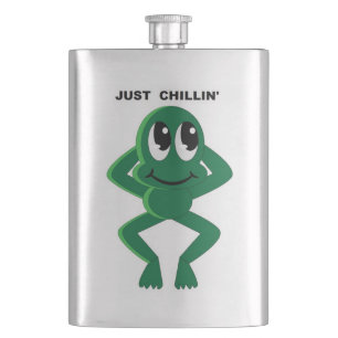 JUST CHILLIN' HIP FLASK