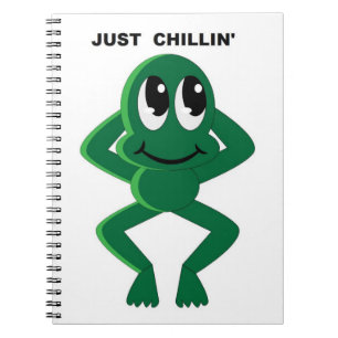 JUST CHILLIN' SPIRAL NOTEBOOK