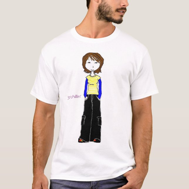 Just chillin' with Eleanor T-Shirt (Front)