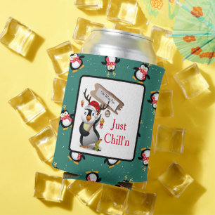 Just Chill'n Penguins Can Cooler