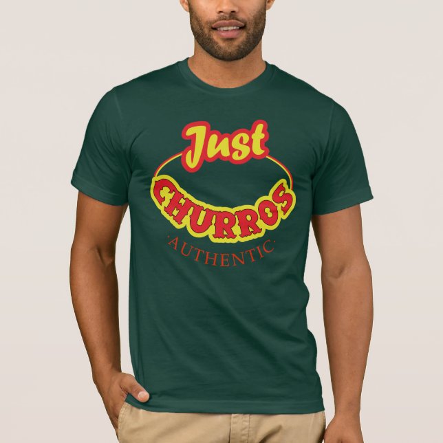 Just Churros Logo Tshirt (Front)