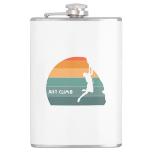 Just Climb Hip Flask
