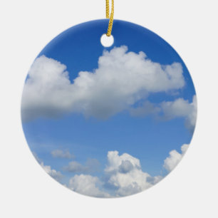 Just Clouds Ceramic Tree Decoration