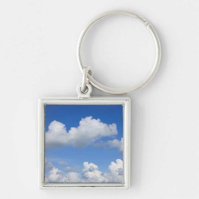 Just Clouds Key Ring (Front)