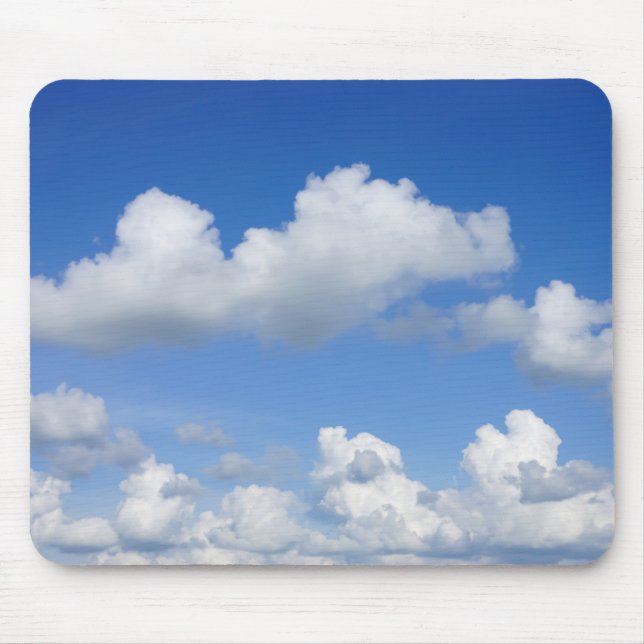 Just Clouds Mouse Pad (Front)