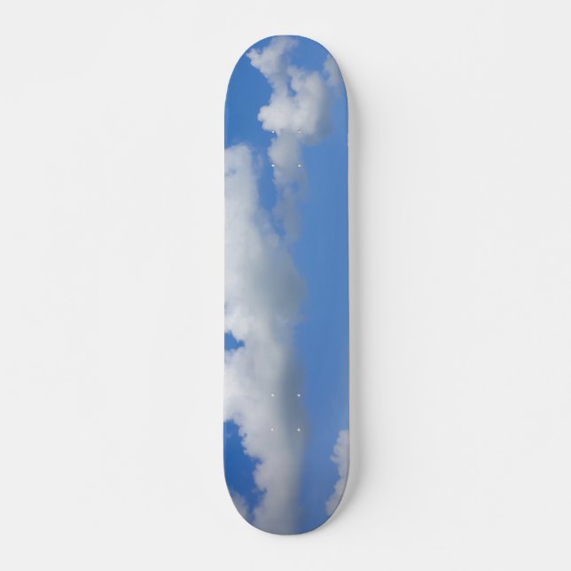 Just Clouds Skateboard (Front)