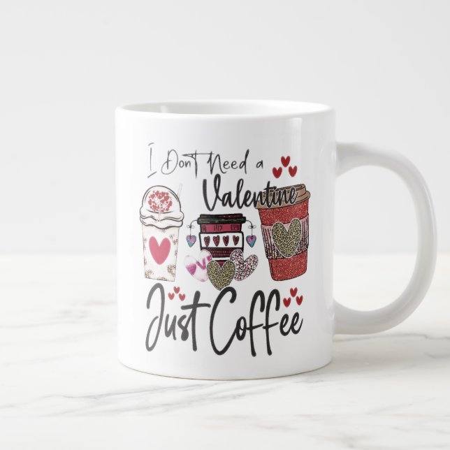 Just Coffee Large Coffee Mug (Right)