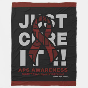 JUST CURE IT...APS FLEECE BLANKET