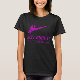 Just Cure It Crohn's & Colitis Awareness T-Shirt