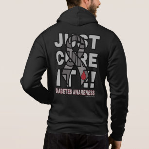 JUST CURE IT...Diabetes Hoodie