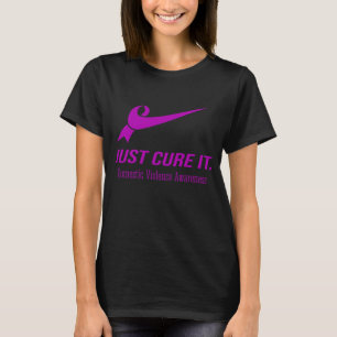 Just Cure It Domestic Violence Awareness T-Shirt