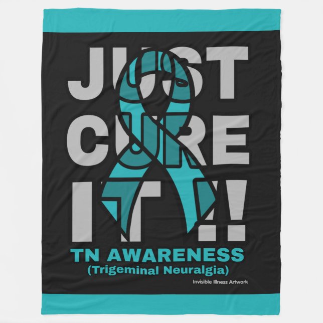 JUST CURE IT...TN FLEECE BLANKET (Front)