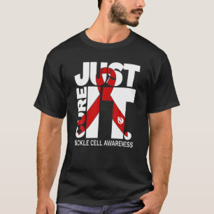 Just Cure Sickle Cell Awareness Ribbon T-Shirt
