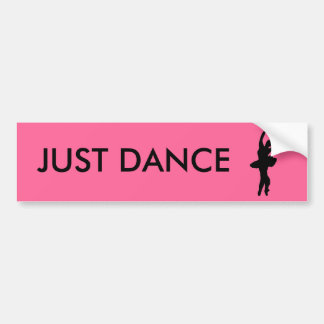 JUST DANCE BUMPER STICKER