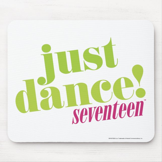 Just Dance - Green Mouse Pad (Front)