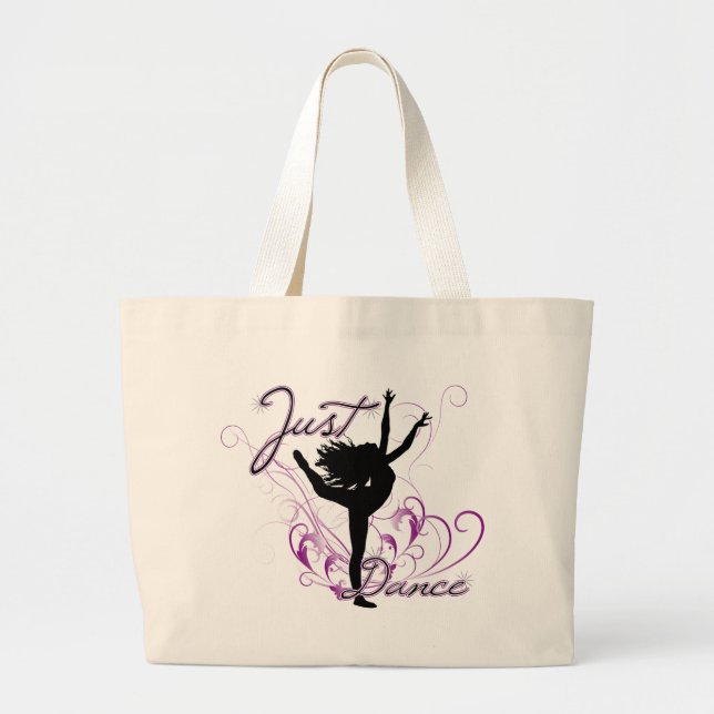 Just Dance Large Tote Bag (Front)
