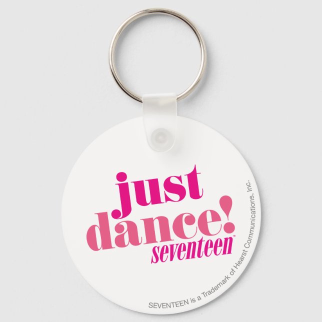 Just Dance - Pink Key Ring (Front)