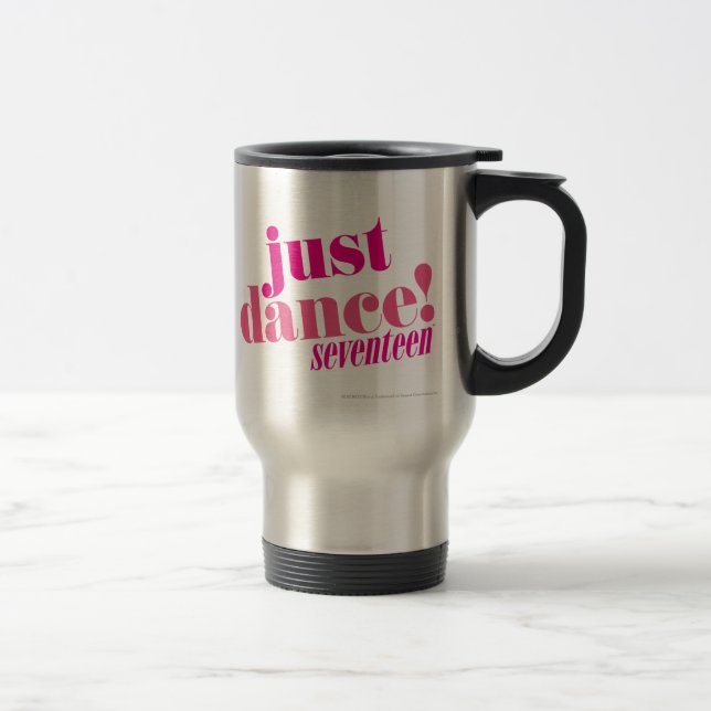 Just Dance - Pink Travel Mug (Right)
