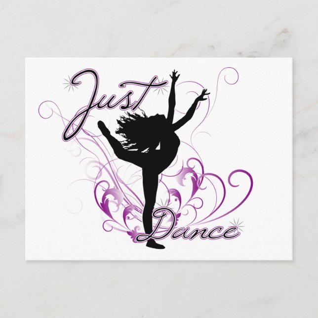 Just Dance Postcard (Front)