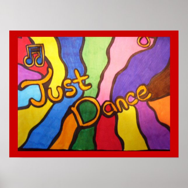 Just Dance Poster (Front)