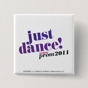 Just Dance - Purple 15 Cm Square Badge