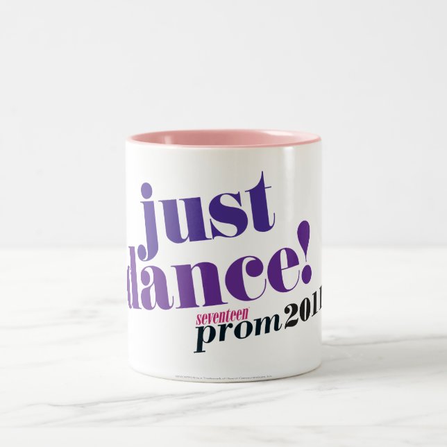 Just Dance - Purple Two-Tone Coffee Mug (Center)