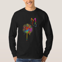 Just Dandelion Flower Breathe Rainbow Flower