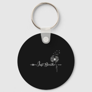 Just Dandelion Tattoo Arrow Breathing Dandelion Fl Key Ring