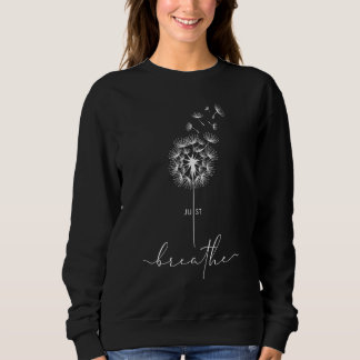Just Dandelion Tattoo Arrows Breathe Blow Pattern  Sweatshirt