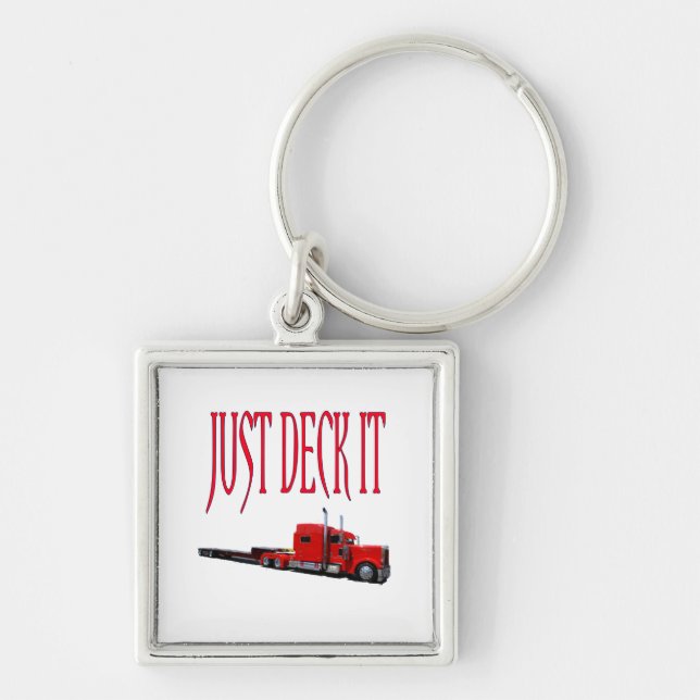 Just Deck It Key Ring (Front)