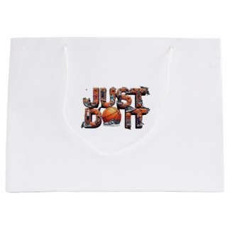 Just Do it . Motivational shopping bag