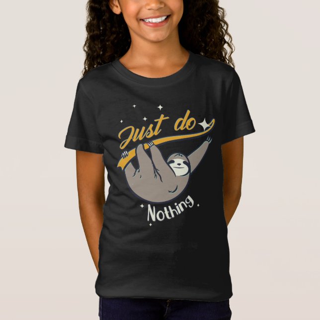 Just Do Nothing - To Do List Nothing T-Shirt (Front)
