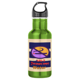 Just Drinking Water Green 532 Ml Water Bottle