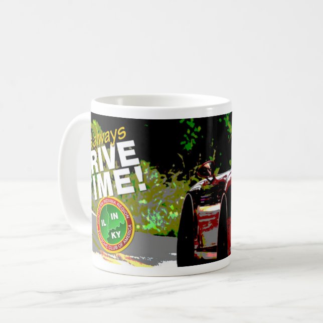 Just Drive! Coffee Mug (Front Left)