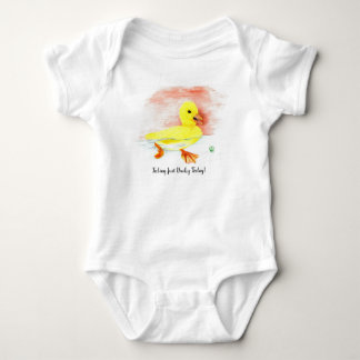 "Just Ducky" Baby Bodysuit