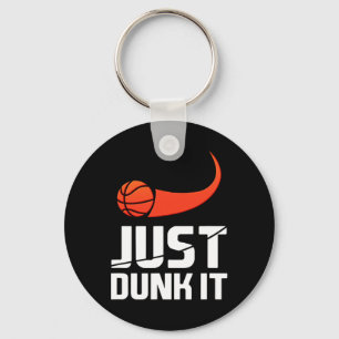 Just Dunk It! Basketball Player Slam Dunk Gift Key Ring